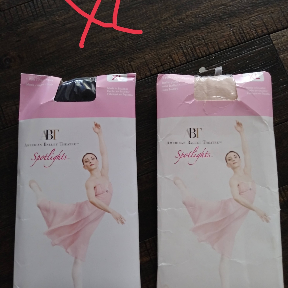 ABI Kids Tights - Black and Cream